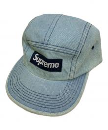 SUPREME（シュプリーム）の古着「キャップ　Denim Camp Cap」｜Light Washed Indigo