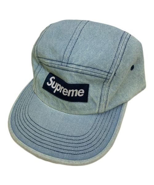 SUPREME（シュプリーム）Supreme (シュプリーム) キャップ　Denim Camp Cap Light Washed Indigoの古着・服飾アイテム