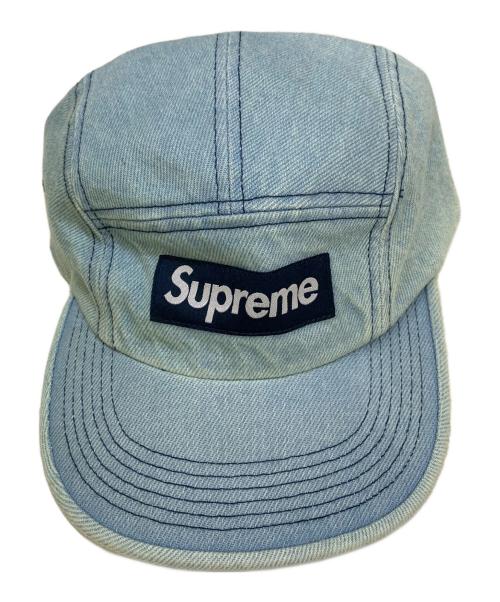 SUPREME（シュプリーム）Supreme (シュプリーム) キャップ　Denim Camp Cap Light Washed Indigoの古着・服飾アイテム