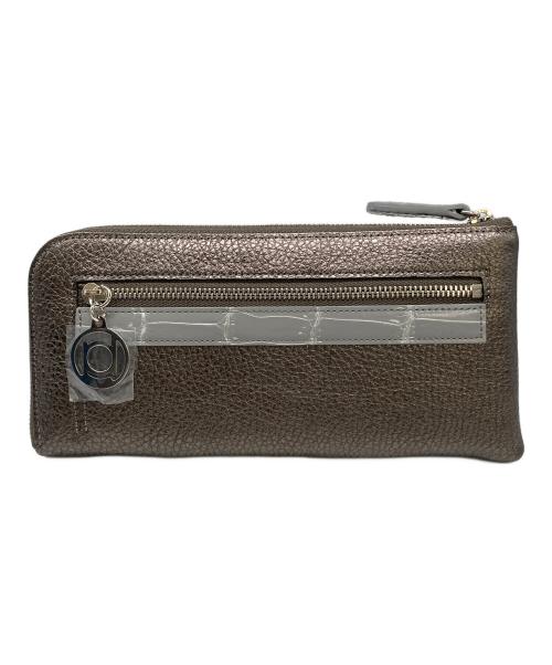 BEAUGRAND（ボーグラン）BEAUGRAND (ボーグラン) 長財布 グレーの古着・服飾アイテム