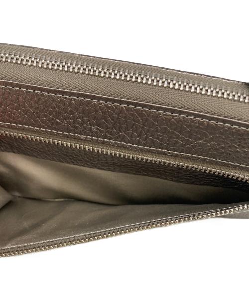 BEAUGRAND（ボーグラン）BEAUGRAND (ボーグラン) 長財布 グレーの古着・服飾アイテム