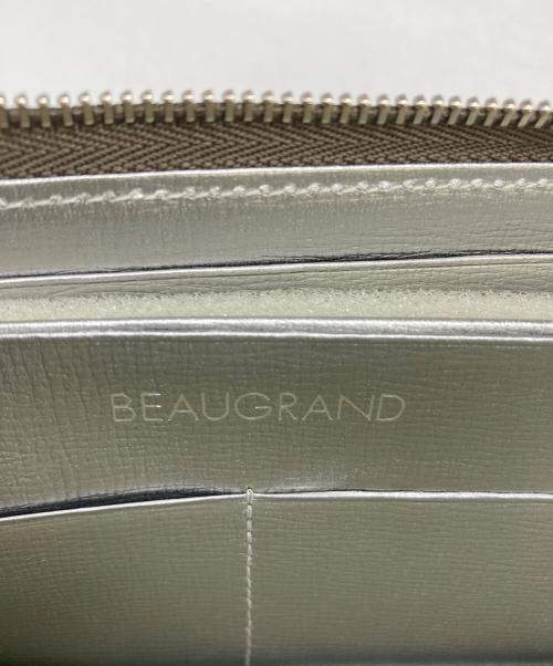 BEAUGRAND（ボーグラン）BEAUGRAND (ボーグラン) 長財布 グレーの古着・服飾アイテム