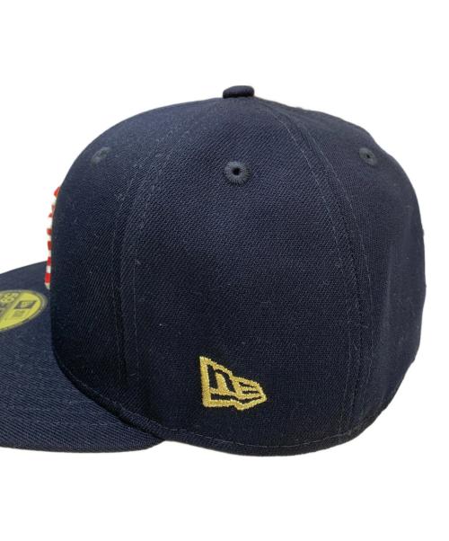 New Era（ニューエラ）New Era (ニューエラ) キャップ 59FIFTY NY YANKEES MLB 4TH OF JULY ネイビー サイズ:SIZE 7 3/8(58.7cm)の古着・服飾アイテム