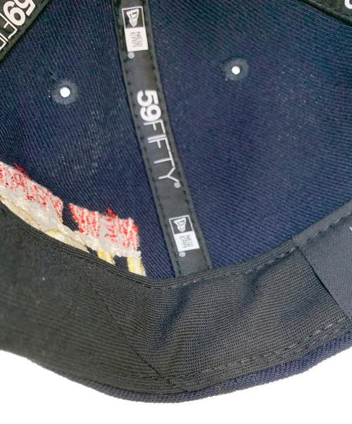 New Era（ニューエラ）New Era (ニューエラ) キャップ 59FIFTY NY YANKEES MLB 4TH OF JULY ネイビー サイズ:SIZE 7 3/8(58.7cm)の古着・服飾アイテム