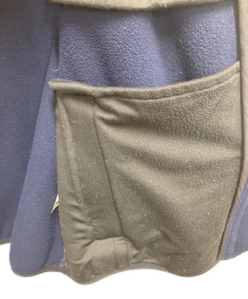 THE NORTH FACE（ザ ノース フェイス）THE NORTH FACE (ザ ノース フェイス) SUPREME (シュプリーム) Bleached Denim Print Fleece Jacket ネイビー サイズ:SIZE Sの古着・服飾アイテム