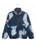 THE NORTH FACE（ザ ノース フェイス）の古着「Bleached Denim Print Fleece Jacket」｜ネイビー