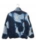 THE NORTH FACE (ザ ノース フェイス) SUPREME (シュプリーム) Bleached Denim Print Fleece Jacket ネイビー サイズ:SIZE S：35000円