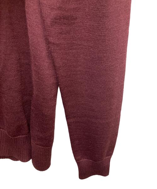 maison kitsune（メゾンキツネ）maison kitsune (メゾンキツネ) ニットカーディガン ボルドー サイズ:SIZE Sの古着・服飾アイテム