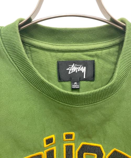 stussy（ステューシー）stussy (ステューシー) スウェット グリーン サイズ:SIZE Mの古着・服飾アイテム