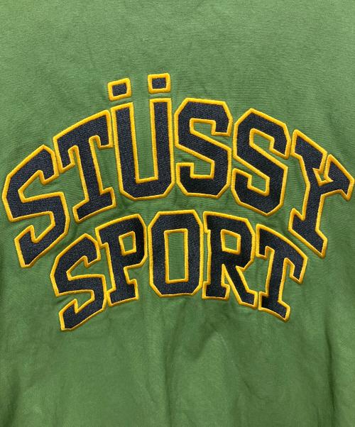 stussy（ステューシー）stussy (ステューシー) スウェット グリーン サイズ:SIZE Mの古着・服飾アイテム