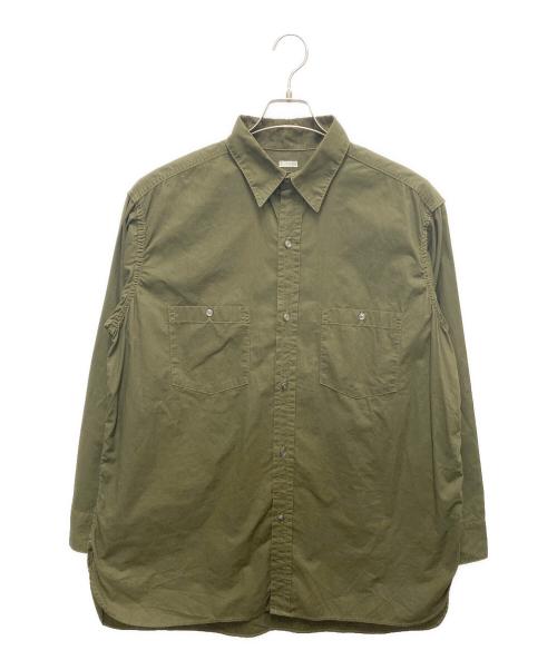 A.PRESSE（アプレッセ）A.PRESSE (アプレッセ) 長袖シャツ オリーブ サイズ:SIZE 2の古着・服飾アイテム