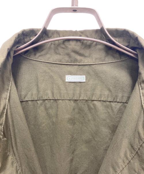 A.PRESSE（アプレッセ）A.PRESSE (アプレッセ) 長袖シャツ オリーブ サイズ:SIZE 2の古着・服飾アイテム