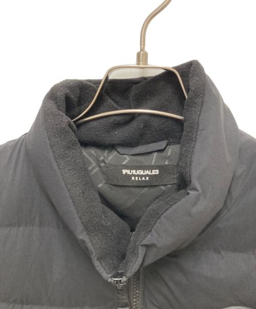 1PIU1UGUALE3 RELAX（ウノピゥウノウグァーレトレ リラックス）1PIU1UGUALE3 RELAX (ウノピゥウノウグァーレトレ リラックス) 中綿ベスト ブラック サイズ:46の古着・服飾アイテム