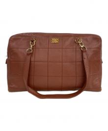 CHANEL（シャネル）の古着「チェーントートバッグ チョコバー」｜ブラウン