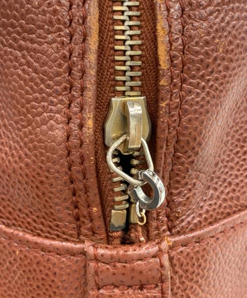 CHANEL（シャネル）CHANEL (シャネル) チェーントートバッグ チョコバー ブラウンの古着・服飾アイテム