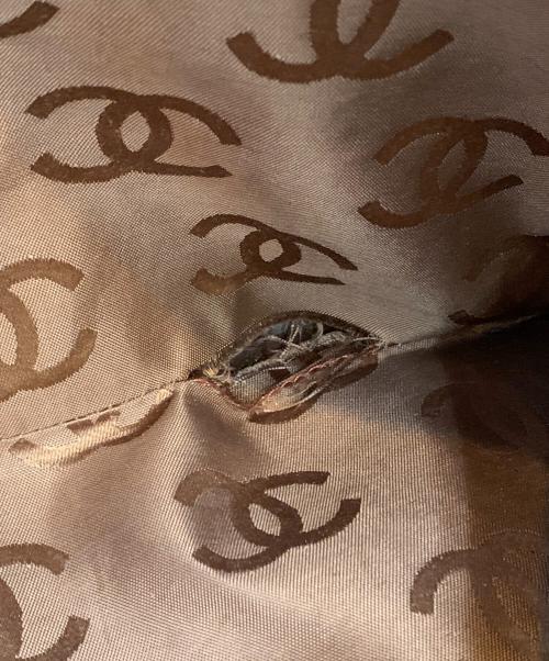 CHANEL（シャネル）CHANEL (シャネル) チェーントートバッグ チョコバー ブラウンの古着・服飾アイテム