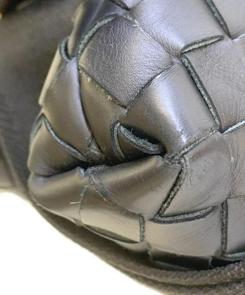 BOTTEGA VENETA（ボッテガベネタ）BOTTEGA VENETA (ボッテガベネタ) ショルダーバッグ　クラシックイントレチャート ブラックの古着・服飾アイテム