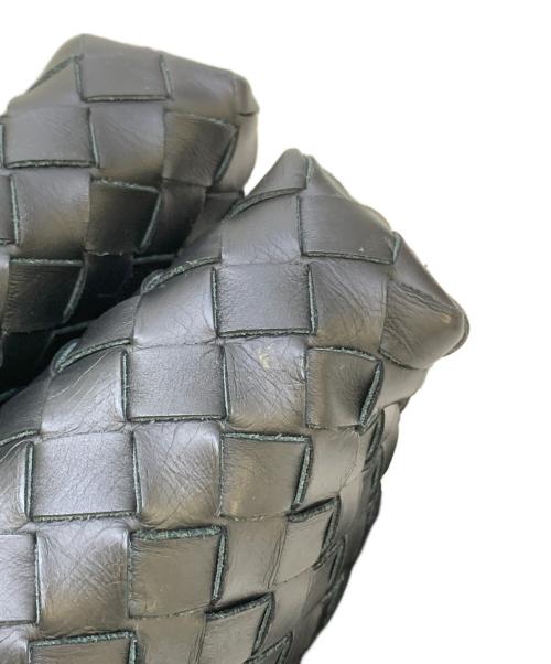 BOTTEGA VENETA（ボッテガベネタ）BOTTEGA VENETA (ボッテガベネタ) ショルダーバッグ　クラシックイントレチャート ブラックの古着・服飾アイテム