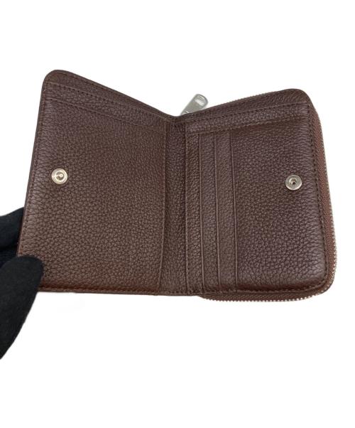 A.P.C.（アーペーセー）A.P.C. (アーペーセー) 2つ折り財布 ブラウンの古着・服飾アイテム