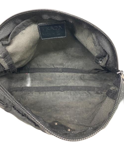 PRADA（プラダ）PRADA (プラダ) ナイロンポーチ ブラックの古着・服飾アイテム