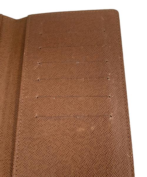 LOUIS VUITTON（ルイ ヴィトン）LOUIS VUITTON (ルイ ヴィトン) 長財布　	ポルト・カルト・クレディ ブラウンの古着・服飾アイテム