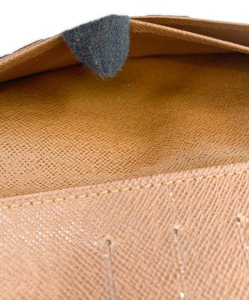 LOUIS VUITTON（ルイ ヴィトン）LOUIS VUITTON (ルイ ヴィトン) 長財布　	ポルト・カルト・クレディ ブラウンの古着・服飾アイテム