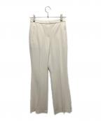 theoryセオリー）の古着「フレアパンツ　ADMIRAL CREPE PULL ON DEMITRIA GH」｜ベージュ