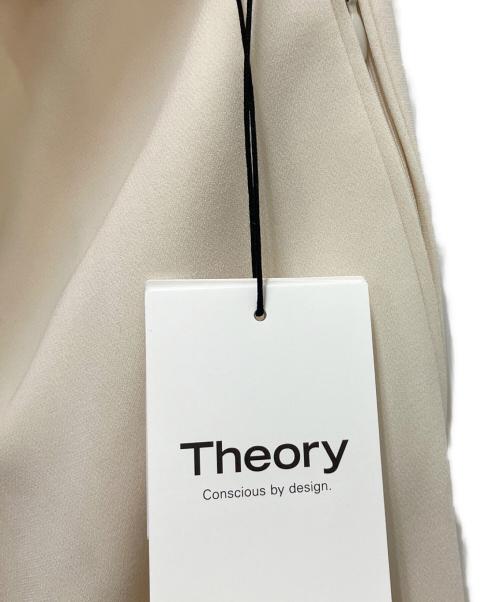 theory（セオリー）theory (セオリー) フレアパンツ　ADMIRAL CREPE PULL ON DEMITRIA GH ベージュ サイズ:SIZE 0の古着・服飾アイテム