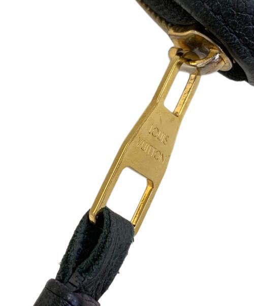 LOUIS VUITTON（ルイ ヴィトン）LOUIS VUITTON (ルイ ヴィトン) 長財布　ポルトフォイユ・クレマンス ブラックの古着・服飾アイテム