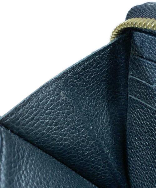 LOUIS VUITTON（ルイ ヴィトン）LOUIS VUITTON (ルイ ヴィトン) 長財布　ポルトフォイユ・クレマンス ブラックの古着・服飾アイテム