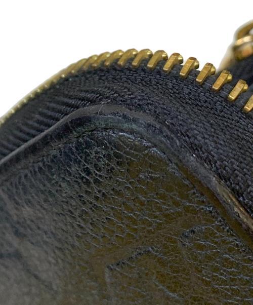 LOUIS VUITTON（ルイ ヴィトン）LOUIS VUITTON (ルイ ヴィトン) 長財布　ポルトフォイユ・クレマンス ブラックの古着・服飾アイテム