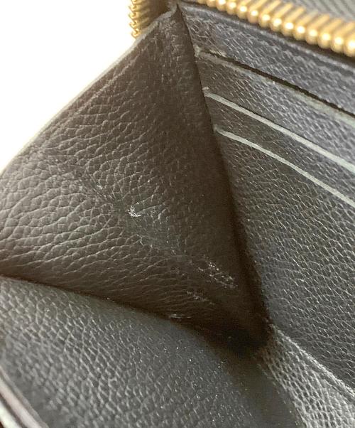 LOUIS VUITTON（ルイ ヴィトン）LOUIS VUITTON (ルイ ヴィトン) 長財布　ポルトフォイユ・クレマンス ブラックの古着・服飾アイテム