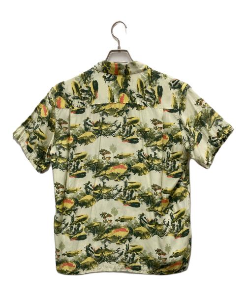 Pherrow's（フェローズ）PHERROW'S (フェローズ) アロハシャツ グリーン サイズ:LG(40)の古着・服飾アイテム