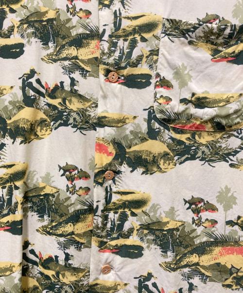 Pherrow's（フェローズ）PHERROW'S (フェローズ) アロハシャツ グリーン サイズ:LG(40)の古着・服飾アイテム