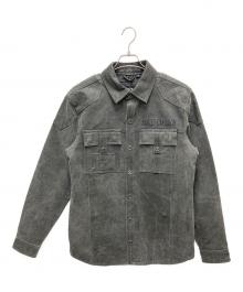 HARLEY-DAVIDSON（ハーレーダビッドソン）の古着「レザーシャツジャケット」｜ブラック