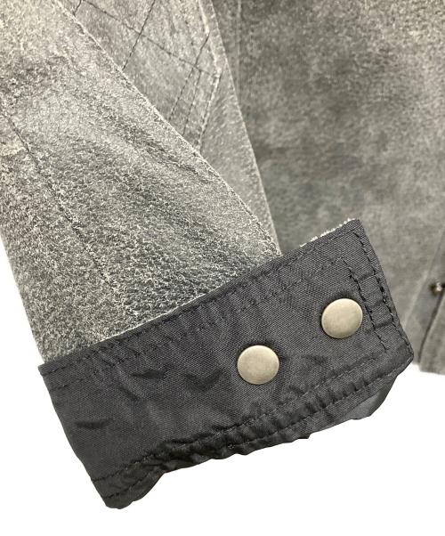 HARLEY-DAVIDSON（ハーレーダビッドソン）HARLEY-DAVIDSON (ハーレーダビッドソン) レザーシャツジャケット ブラック サイズ:SIZE Mの古着・服飾アイテム