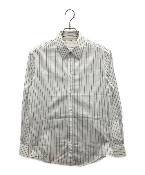 CELINE（セリーヌ）CELINE (セリーヌ) 長袖シャツ ホワイト サイズ:SIZE 39の古着・服飾アイテム