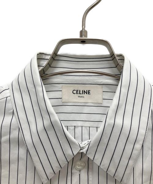 CELINE（セリーヌ）CELINE (セリーヌ) 長袖シャツ ホワイト サイズ:SIZE 39の古着・服飾アイテム