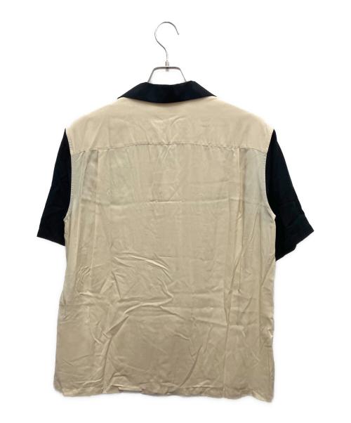 CELINE（セリーヌ）CELINE (セリーヌ) 長袖シャツ ベージュ×ブラック サイズ:SIZE 38の古着・服飾アイテム