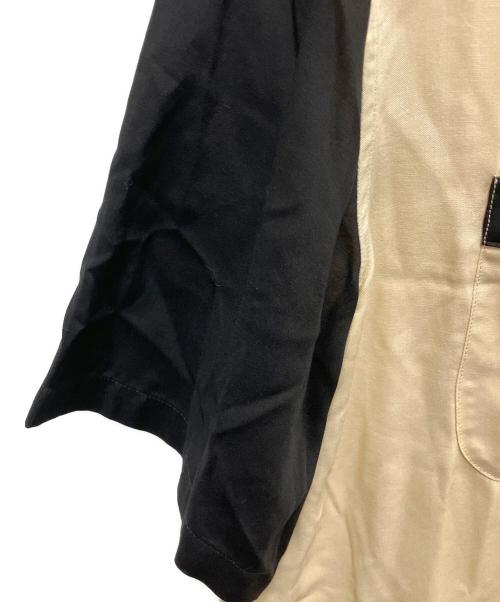 CELINE（セリーヌ）CELINE (セリーヌ) 長袖シャツ ベージュ×ブラック サイズ:SIZE 38の古着・服飾アイテム