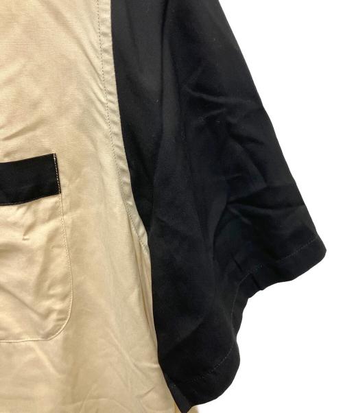 CELINE（セリーヌ）CELINE (セリーヌ) 長袖シャツ ベージュ×ブラック サイズ:SIZE 38の古着・服飾アイテム