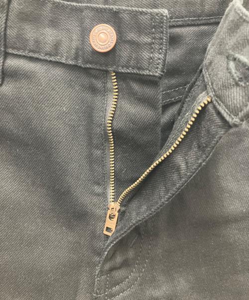 CELINE（セリーヌ）CELINE (セリーヌ) フレアデニムパンツ ブラック サイズ:SIZE 73.5cm (W29)の古着・服飾アイテム