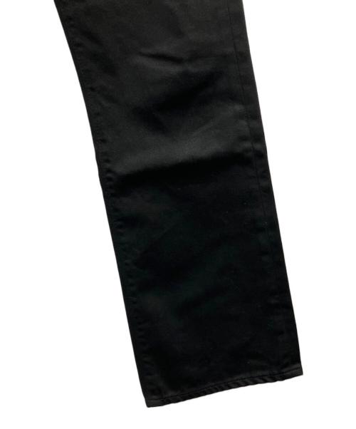 CELINE（セリーヌ）CELINE (セリーヌ) フレアデニムパンツ ブラック サイズ:SIZE 73.5cm (W29)の古着・服飾アイテム