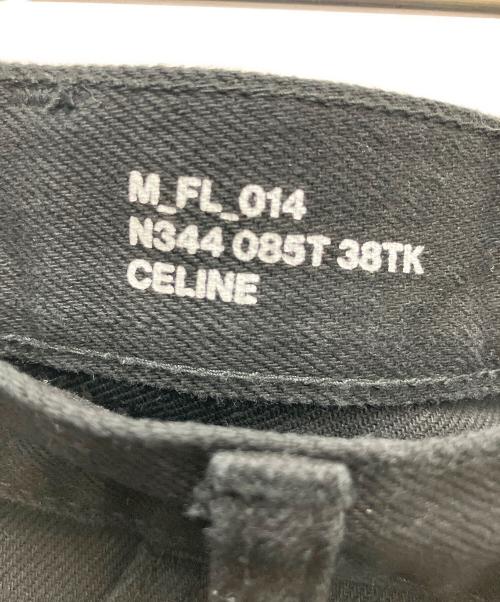 CELINE（セリーヌ）CELINE (セリーヌ) フレアデニムパンツ ブラック サイズ:SIZE 73.5cm (W29)の古着・服飾アイテム