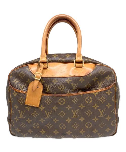 LOUIS VUITTON（ルイ ヴィトン）LOUIS VUITTON (ルイ ヴィトン) ハンドバッグ　ドーヴィル(ボーリングヴァニティ) ブラウンの古着・服飾アイテム
