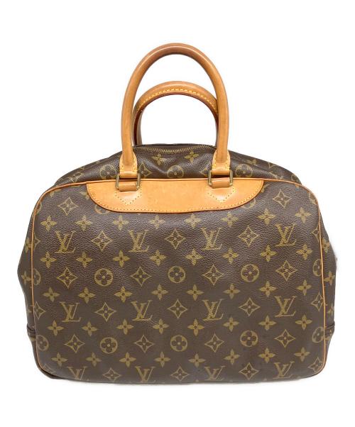 LOUIS VUITTON（ルイ ヴィトン）LOUIS VUITTON (ルイ ヴィトン) ハンドバッグ　ドーヴィル(ボーリングヴァニティ) ブラウンの古着・服飾アイテム