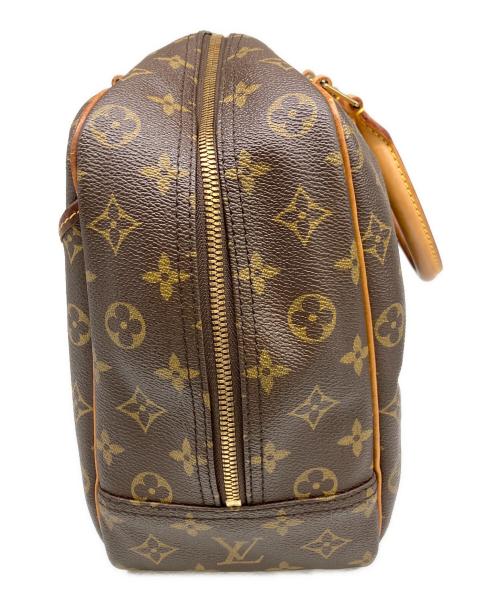 LOUIS VUITTON（ルイ ヴィトン）LOUIS VUITTON (ルイ ヴィトン) ハンドバッグ　ドーヴィル(ボーリングヴァニティ) ブラウンの古着・服飾アイテム