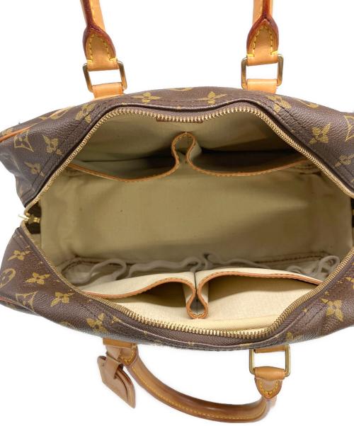 LOUIS VUITTON（ルイ ヴィトン）LOUIS VUITTON (ルイ ヴィトン) ハンドバッグ　ドーヴィル(ボーリングヴァニティ) ブラウンの古着・服飾アイテム