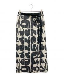 Ron Herman（ロンハーマン）の古着「デスバレー ロングスカート」｜ブラック×アイボリー