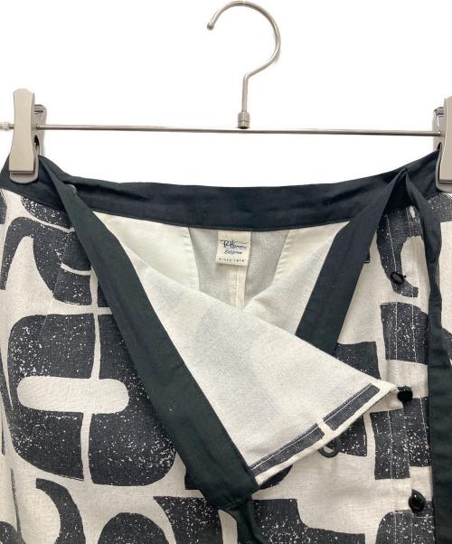 Ron Herman（ロンハーマン）Ron Herman (ロンハーマン) デスバレー ロングスカート ブラック×アイボリー サイズ:SIZE Sの古着・服飾アイテム